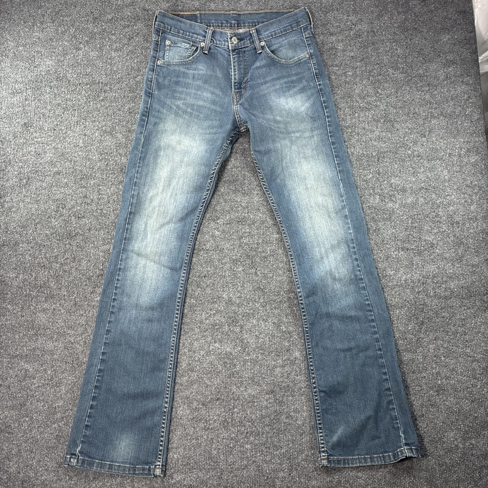 Levis 527 Bootcut Jeans Mens 30x32 Blue Denim Cotton Medium Wash Western